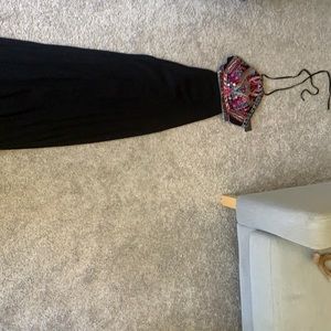 little-beach-black-embroidered-maxi-dress